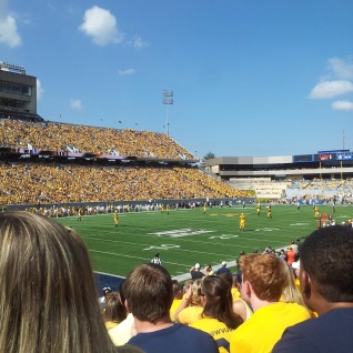 9/28/13 at Mountaineer Field!
